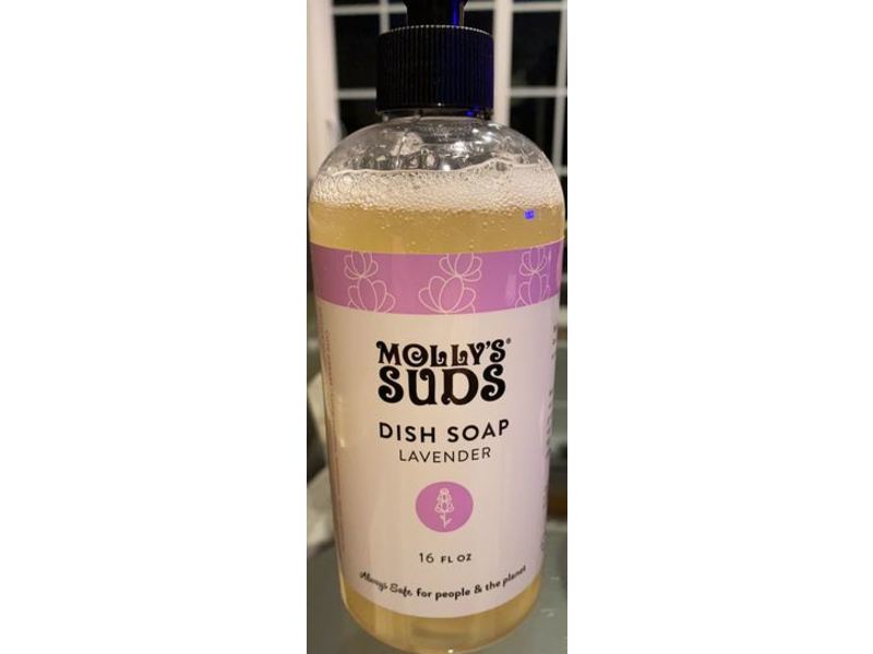 Molly's Suds Dish Soap, Lavender, 16 fl oz, 2 Pack