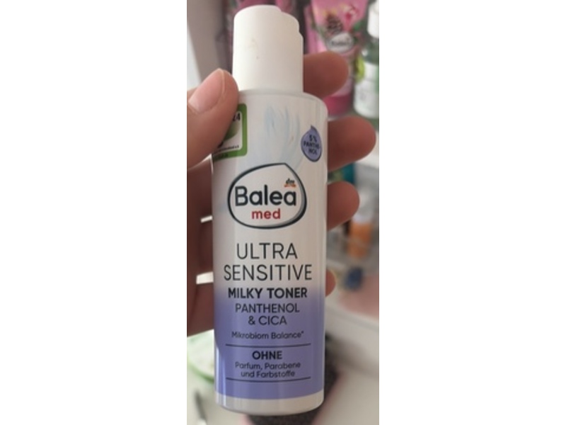Dm Balea Med Ultra Sensitive Milky Toner, Panthenol & Cica, 100 mL
