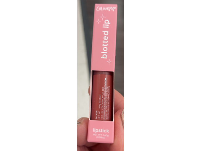 ColourPop Blotted Lipstick, Talker, 0.06 oz/1.60 g