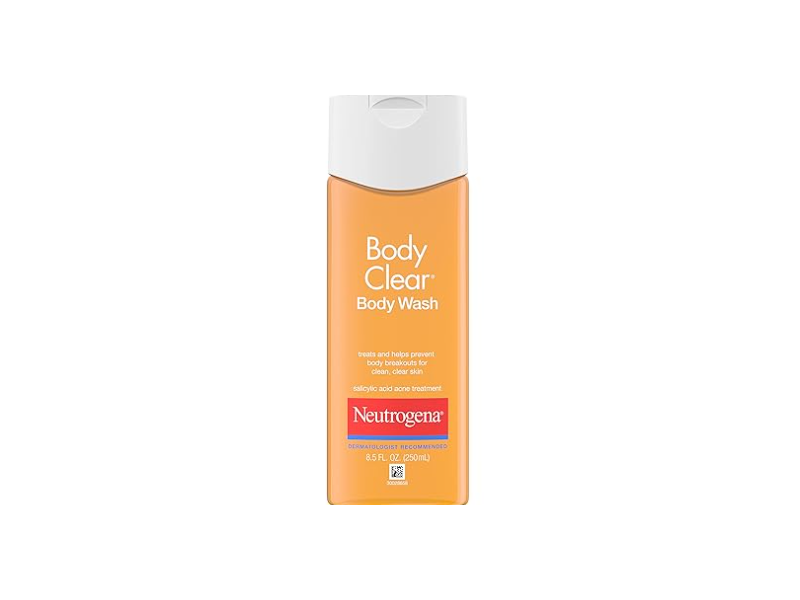 Neutrogena Body Clear Body Wash, Salicylic Acid, 8.5 fl oz/250 mL