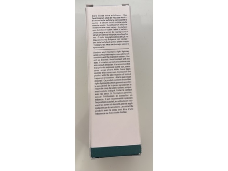 Biossance Resurfacing Serum, Squalane + 10 % Lactic Acid, 1.01 fl oz/30 mL