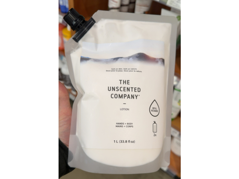 The Unscented Company Hand+Body Lotion, 33.8 fl oz/1 L