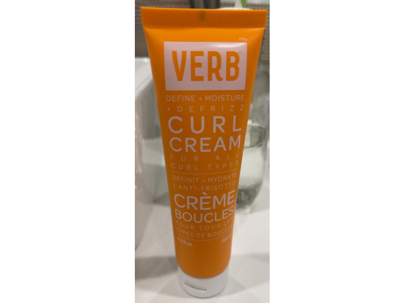 Verb Define + Moisture+ Defrizz Curl Cream, 5.3 fl oz/150 mL