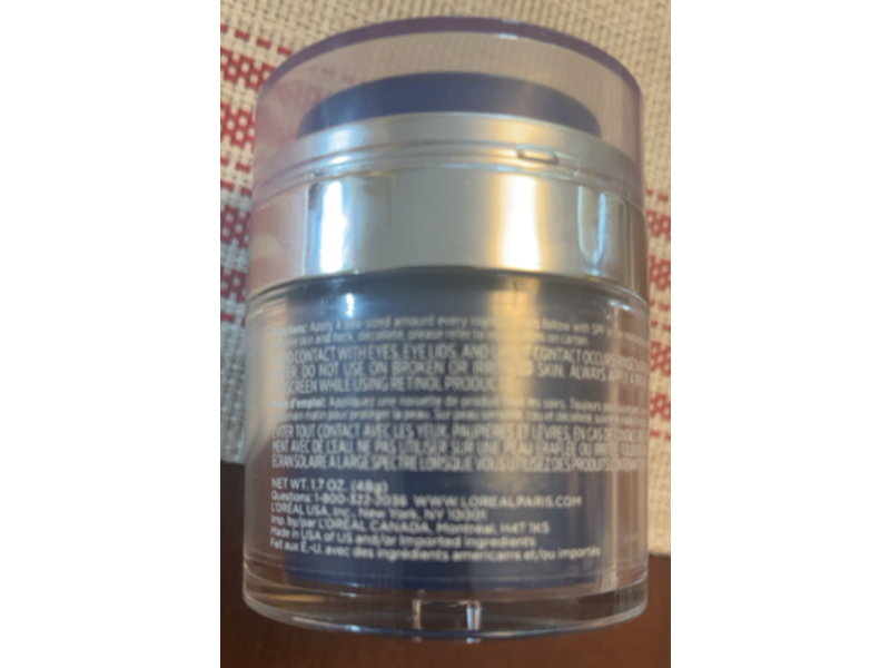 L'oreal Paris Revitalift Pressed Night Cream, 1.7 oz/48 g