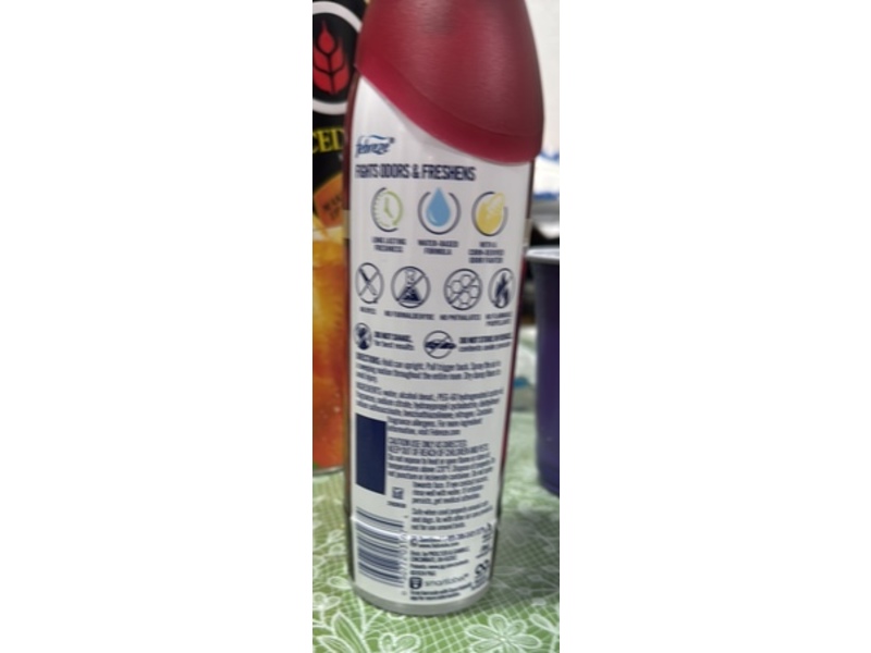 Febreze Air Mist, Baked Cinnamon Apples, 8.8 oz/250 g, 3 Pack