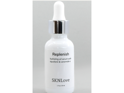 SKNLove Replenish Hydrating Oil Serum with Squalane & Ceramide E, 1 fl oz/30 mL