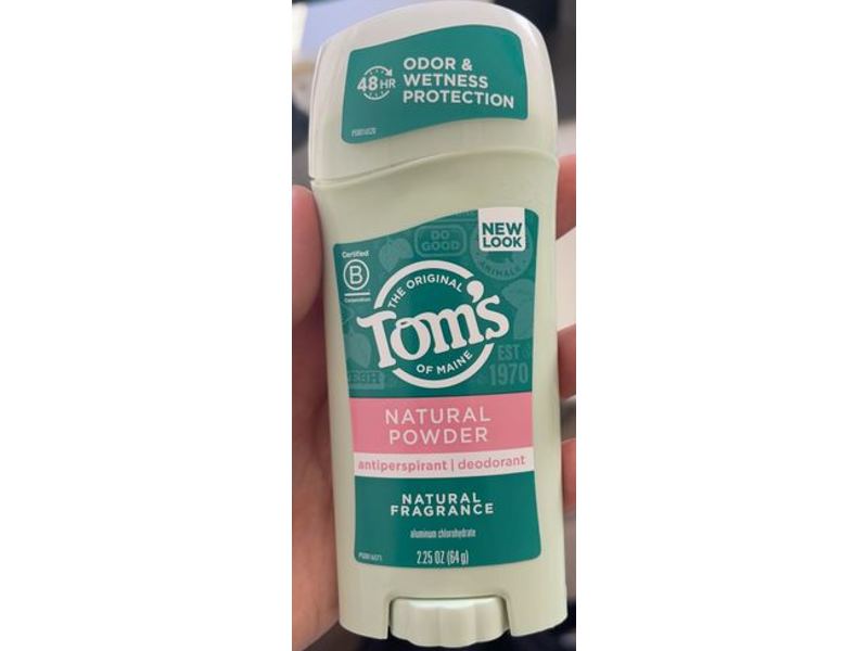 Tom's Of Maine Antiperspirant Deodorant Natural Powder, 2.25 oz/64 g