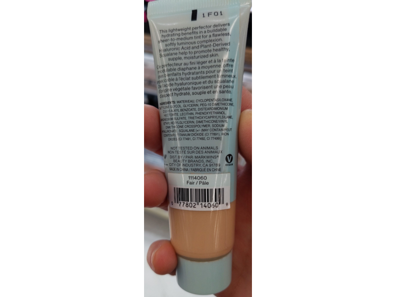 wet n wild Bare Focus Tinted Hydrator Tinted Skin Veil, Fair, 0.91 fl oz/27 mL