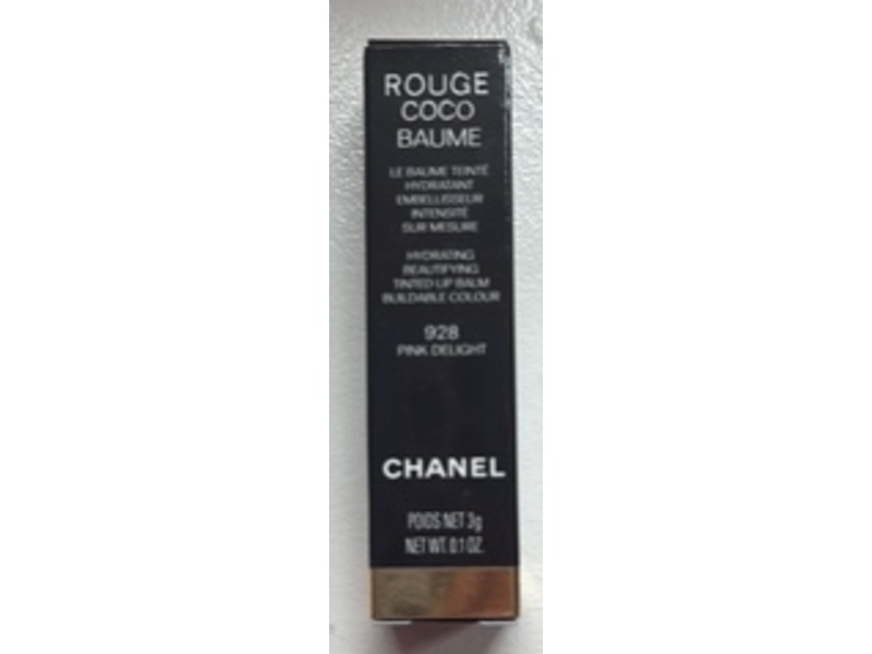 Chanel Hydrating Beautifying Tinted Lip Balm, 928 Pink Delight, 0.1 oz/3 g
