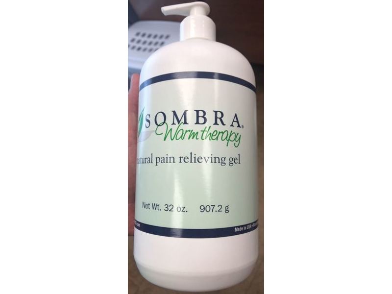 Sombra Warm Therapy Natural Pain Relieving Gel, 32 oz/907.2 g