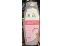 Simple Nourishing Shower Gel, Chamomile Oil+Vitamin E, 450 mL - Image 3