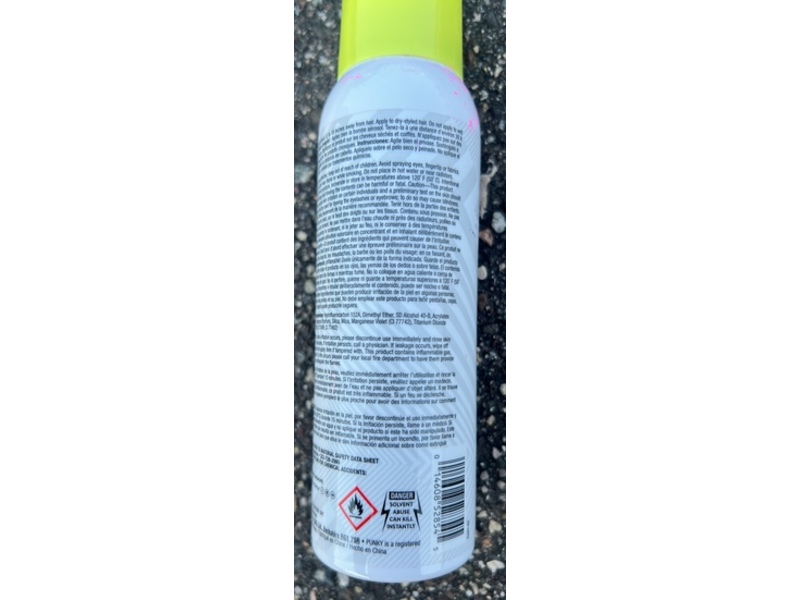 Punky Temporary Hair Color Spray, Panther Purple, 3.5 fl oz/100 g