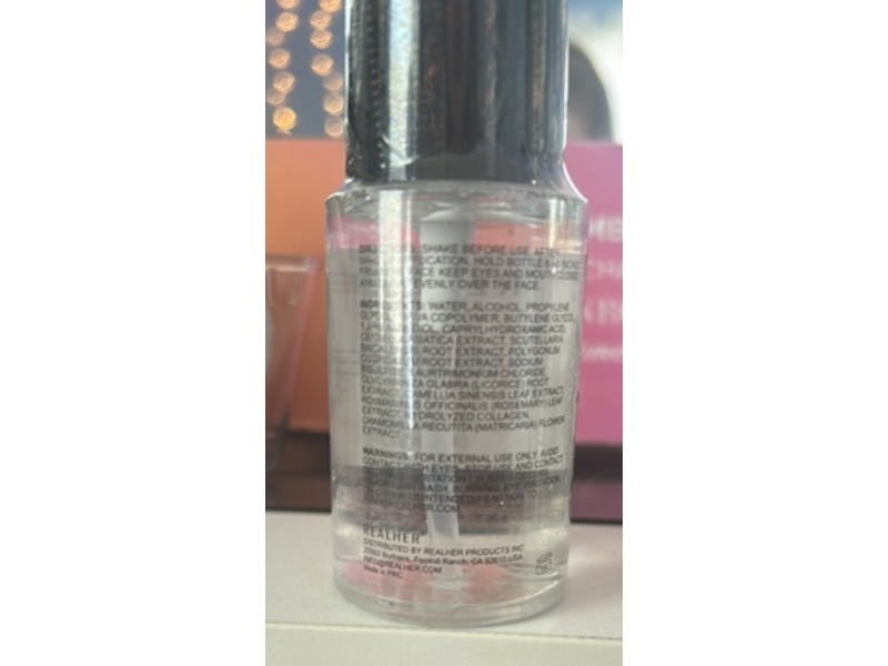 Realher Fix Bravery All-Day-Wear Makeup Collagen Setting Spray, 2.03 fl oz/60 mL