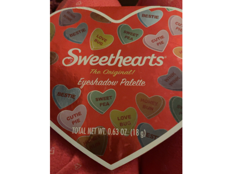 Taste Beauty Original Eyeshawdow Palette, Sweethearts, 0.63 oz/18 g