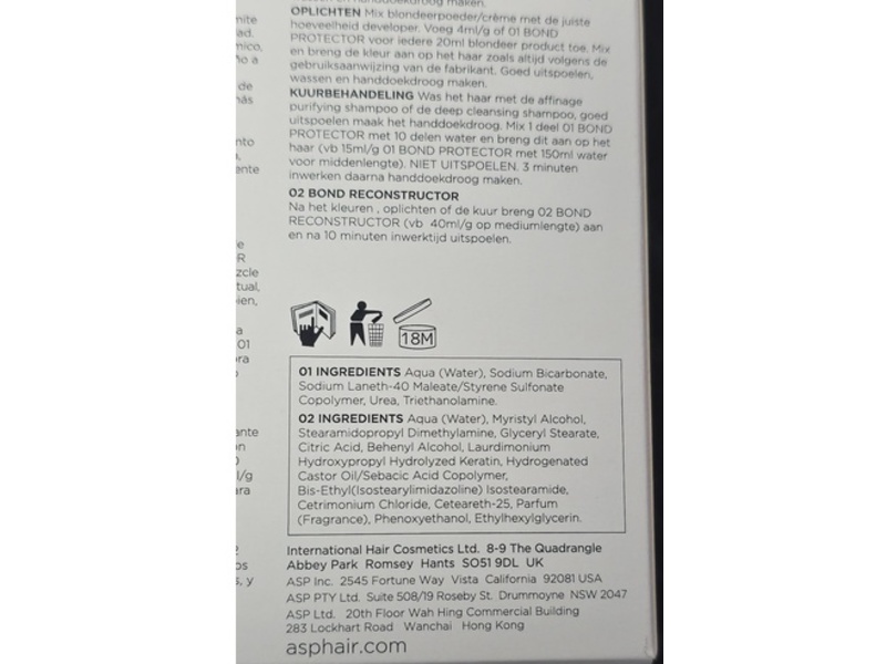 ASP Vitaplex Biomimetic Hair Treatment Trial Kit