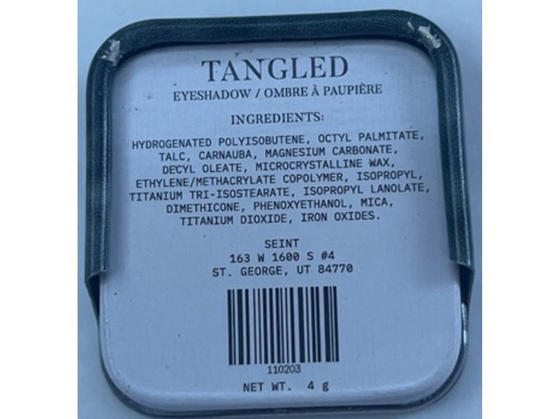 Seint Eyeshadow, Tangled, 4 g
