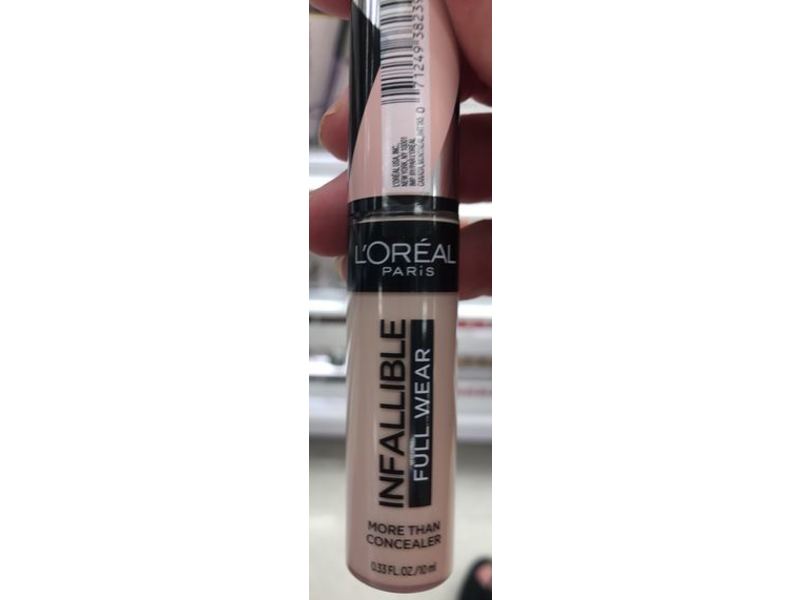 L'Oréal Paris Makeup Infallible Full Wear Concealer, Matte Porcelain, 0.33 fl oz/10 mL