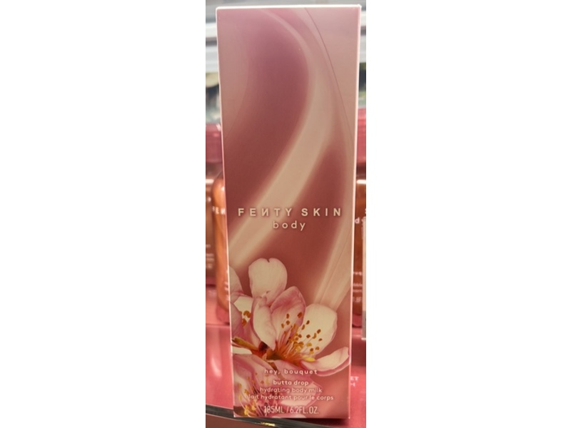 Fenty Skin Body Butta Drop Hydrating Body Milk, Hey, Bouquet, 6.2 fl oz/185 mL