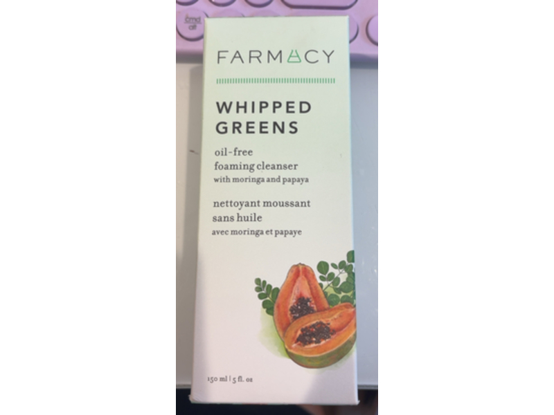 Farmacy Whipped Foaming Cleanser, Moringa & Papaya, 5 fl oz/150 mL