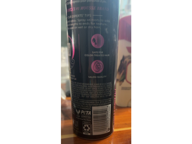 Tresemme Total Volume Plumping Mousse, Hold, 10.5 oz/297 g
