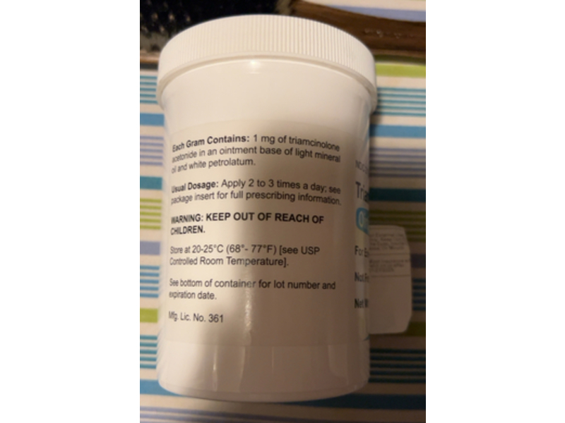Triamcinolone Acetonide Ointment 0.1%, 454 g, Encube (Rx)