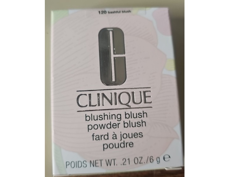 Clinique Blushing Blush Powder Blush, 120 Bashful Blush, 0.21 oz/6 g