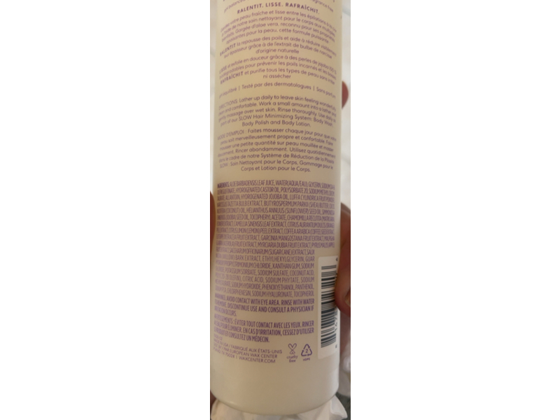 EWC Slow Body Wash, Fragrance Free, 8.4 oz/250 mL