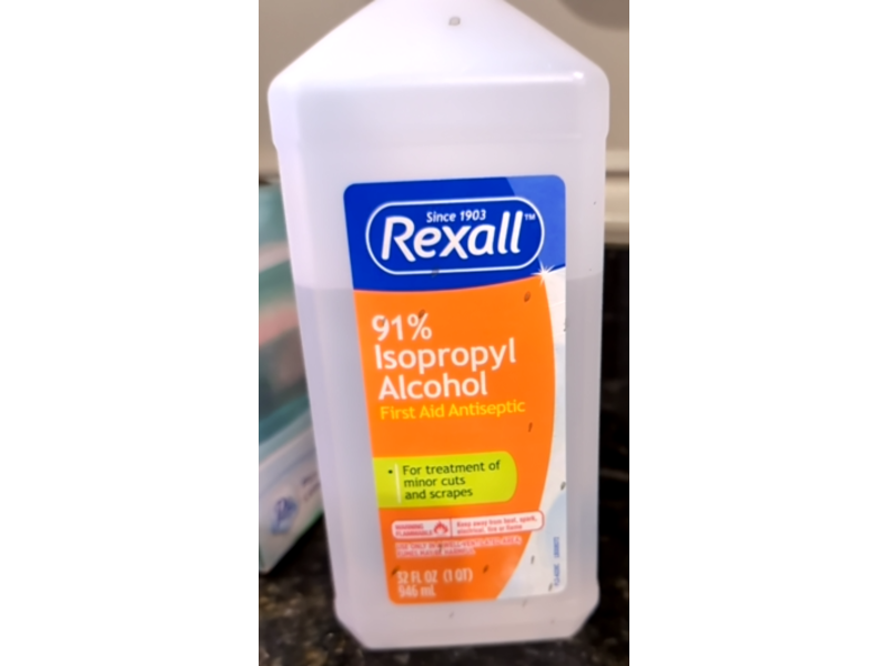 Rexall First Aid Antiseptic, Isopropyl Alcohol, 32 fl oz/946 mL
