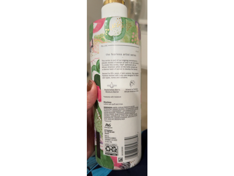 Olay Restores Soft Silky Skin Body Wash, Aloe + Chamomile, 20 fl oz/591 mL