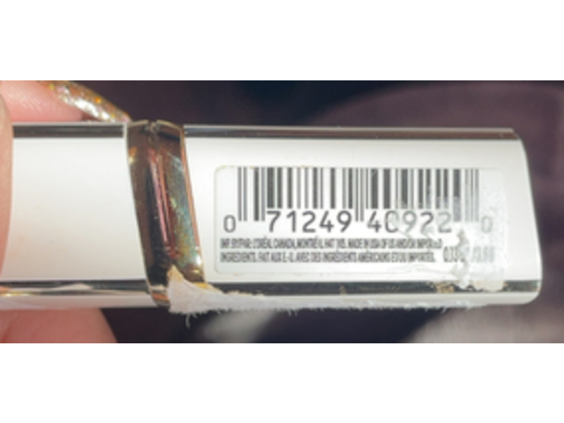 L’Oreal Paris Luminous Hydrating Lipstick, Brilliant Brown, 0.13 oz/3.6 g