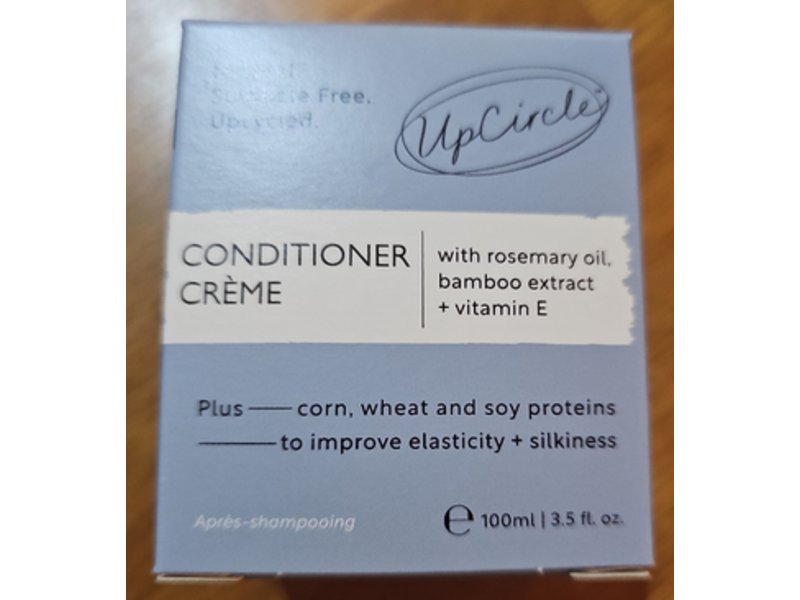 UpCircle Conditioner Creme, Rosemary Oil, Bamboo Extract + Vitamin E, 3.5 fl oz/100 mL