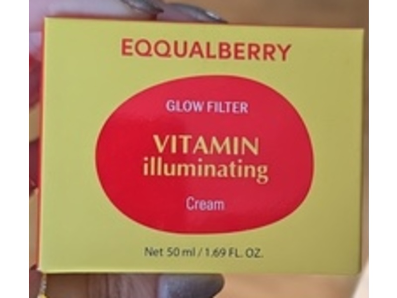 EqqualBerry Glow Filter Vitamin Illuminating Cream, 1.69 fl oz/50 mL