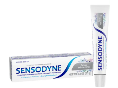Sensodyne Extra Whitening Toothpaste, 0.8 oz/ 23 g