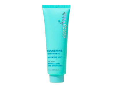 Cocofloss Cocoshine Toothpaste, Delicious Mint, 3.4 oz/96.4 g