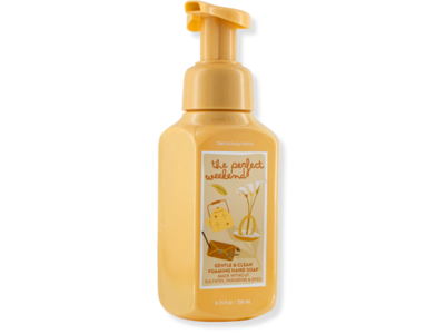 Bath & Body Works Gentle & Clean Foaming Hand Soap, The Perfect Weekend, 8.75 fl oz/259 mL