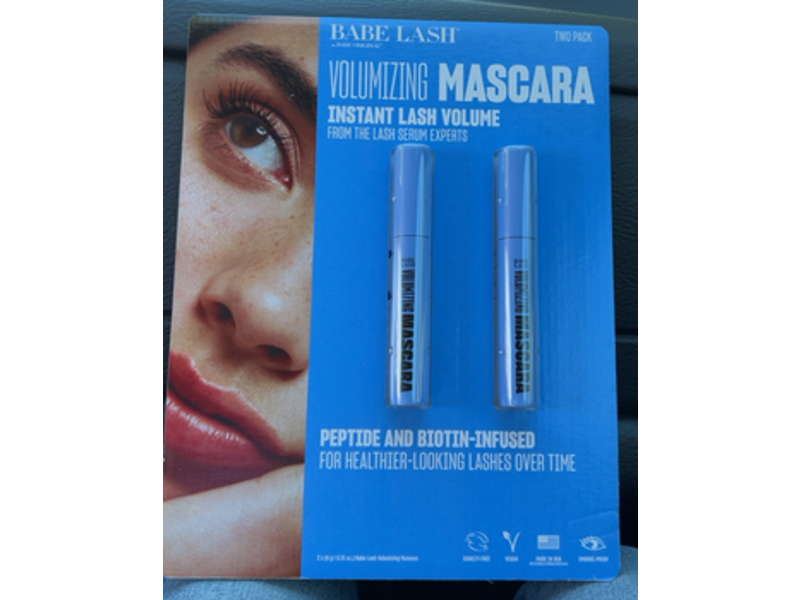 Babe Lash Volumizing Mascara, 0.21 oz, Pack Of 2