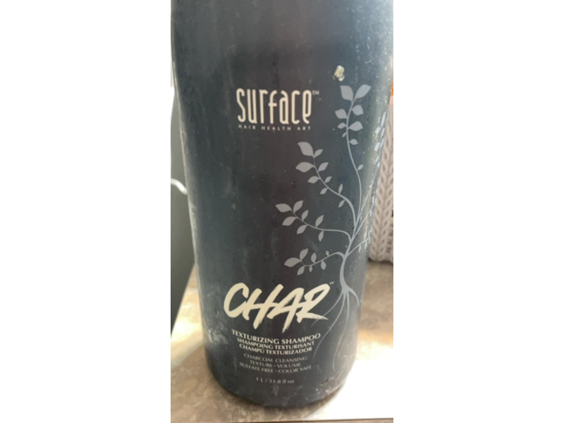 Surface Hair Texturizing Shampoo, Char, 33.8 fl oz/1 L