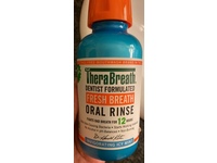 Thera Breath Fresh Breath Oral Rinse, Invigorating Icy Mint, 10 fl oz/296 mL - thumbnail 2