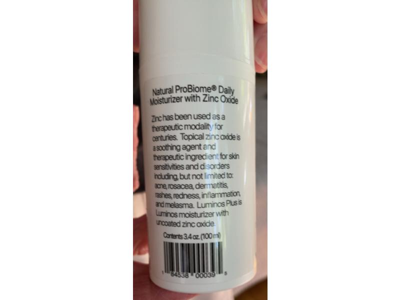 Keys Luminos Plus Moisturizer with Zinc Oxide, 100 mL