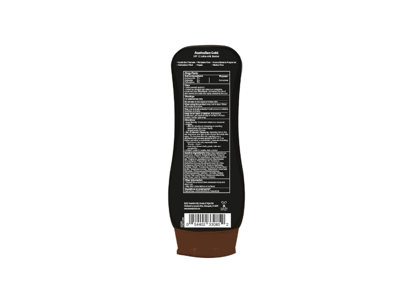 Australian Gold Instant Bronzer Sunscreen Lotion, SPF 15, 8 fl oz/237 mL