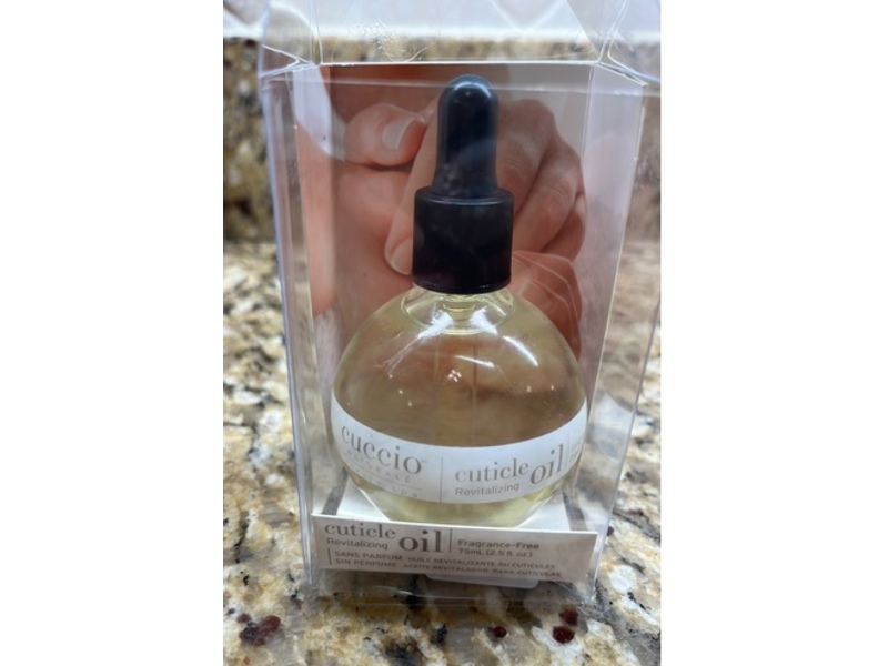 Cuccio Natural Cuticle Oil, Fragrance Free, 2.5 fl oz/75 mL