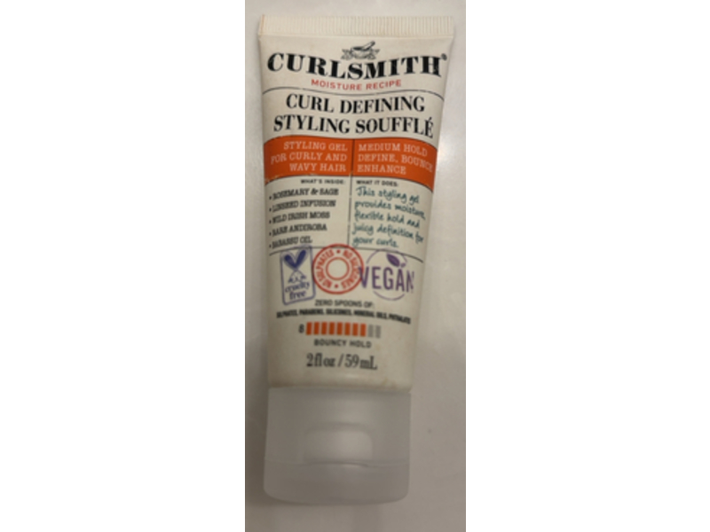 Curlsmith Curl Defining Styling Souffle, 5 Bouncy Hold, 2 fl oz/59 mL
