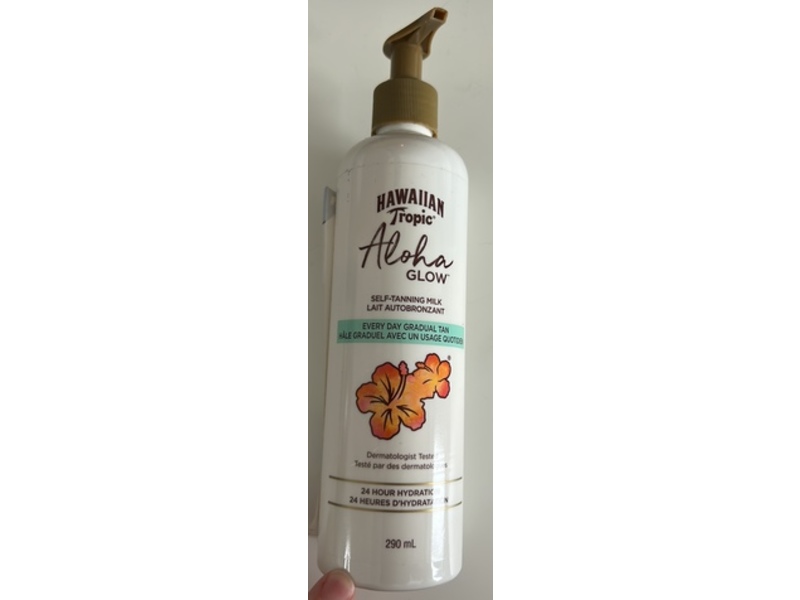 Hawaiian Tropic Aloha Glow Sunless Self Tanning Milk, 290 mL