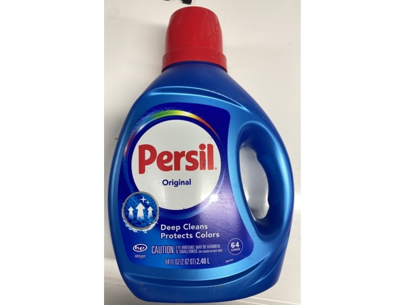 Persil Deep Cleans Protects Colors Liquid Laundry Detergent, Original, 64 Loads, 84 fl oz/2.4 L