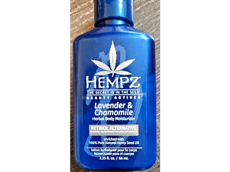 Hempz Body Herbal Body Moisturizer, Lavender & Chamomile, 2.25 fl oz/66 mL