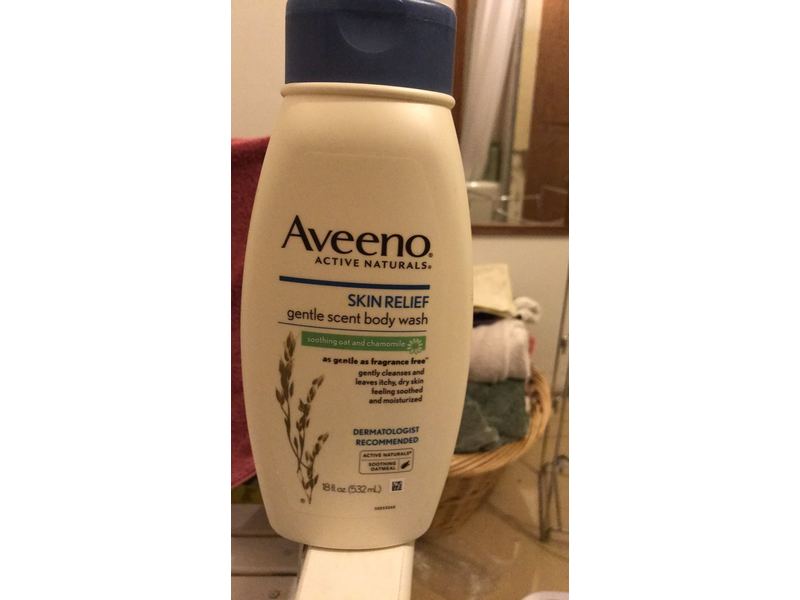 Aveeno Skin Relief Body Wash, Chamomile, 18 fl oz