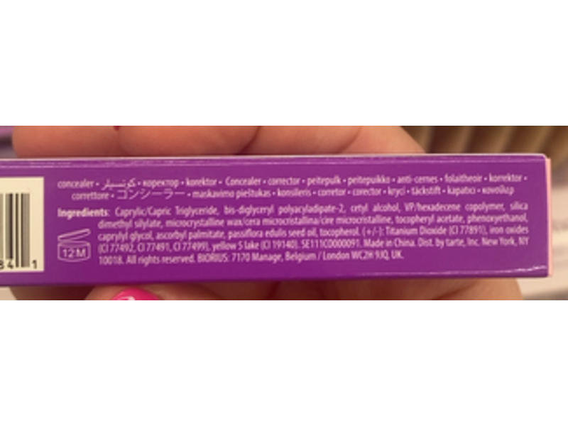 Tarte Creaseless Concealer, 20N Light, 0.035 oz/1 g