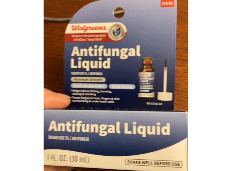 Walgreens Antifungal Liquid, Tolnaftate 1%, 1 fl oz/30 mL
