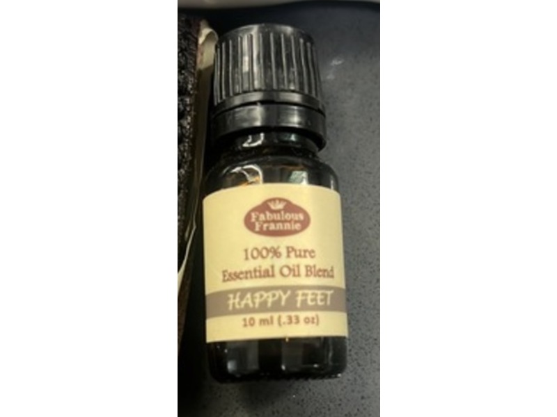 Fabulous Frannie Happy Feet Pure Essential Oil Blend, 0.33 oz/10 mL
