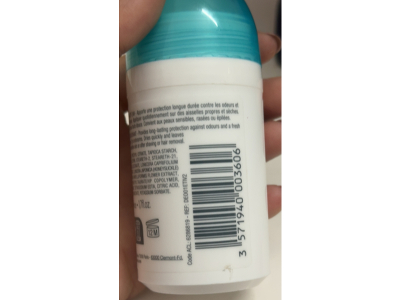 Noreva Deoliane Peaux Sensibles Dermo - Active Deodorant, 1.7 fl oz/50 mL